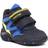 Geox Kid's Baltic Ankle Boots - Black/Lime