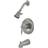 Kingston Brass KB1638NL Naples Tub Shower Faucet Grey