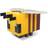 Ukonic Minecraft Yellow Bee Figural LED Mood Bedside Night Light