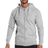 Gymshark Crest Zip Up Hoodie - Light Grey Marl