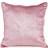 Homescapes Luxury Crushed Velvet Cushion Cover Pink (60x60cm)