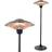 Litecraft Patio Heater 2000 Watt Standing Garden Fitting