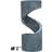 Ivyline Outdoor Spiral Water Feature Cement