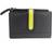 Eastern Counties Leather Black/Lime Purse