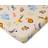 Bedtime Originals Jungle Buddies Safari Animals Fitted Baby Crib Sheet