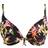 Freya Savanna Sunsets Low Plunge Bikini Top Multi