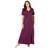 Dreams & co. women's plus petite long t-shirt lounger dress or nightgown