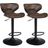 Costway Set of 2 Adjustable Bar Stool 104.1cm 2pcs