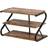 Honey Can Do Z-Frame Matte Black/Rustic Shoe Rack 65.5x40.6cm