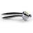 RSVP International Imports Stainless Steel Garlic Press