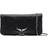 Zadig & Voltaire Womens Noir Silver Rock Leather Cross-body bag 1 Size