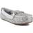 Juicy Couture Women's Intoit Moccasin Slippers Gray Gray