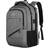 Matein Travel laptop backpack grey