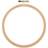 Frank A. Edmunds Wood Embroidery Hoop W/Round Edges 5 -Natural