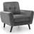 Julian Bowen Monza Compact Retro Armchair