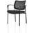 Dynamic Brunswick Deluxe Mesh Back Black Frame Arms Kitchen Chair