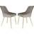 Hamilton Titanium Golden Plated Kitchen Chair 2pcs