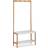 Relaxdays Coralie Brown Clothes Rack 70.5x150cm