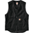 Carhartt Relaxed Fit Washed Duck Sherpa-Lined Vest - Black
