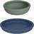 OYOY Mellow Bowl and Plate Blue/Olive