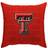 Pegasus Texas Tech Raiders Echo Wordmark Poly Span Décor Complete Decoration Pillows Red (45.72x45.72)