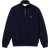 Lacoste Men's Zippered Stand-Up Collar Sweatshirt - Navy Blue