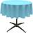 LA Linen 51-Inches Tablecloth Turquoise