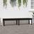 vidaXL black pine, 203.5 Garden Bench