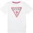 Guess Kid's Triangle Logo T-shirt - White