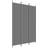 vidaXL anthracite, 150 6-Panel Screen Room Divider