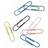 paperclip large plain 33mm assorted