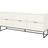 Tenzo Lipp White Sideboard 176x76cm