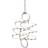 Kuzco Synergy Antique Silver Pendant Lamp 80cm