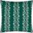 Paoletti Kalindi Stripe Large Complete Decoration Pillows Green, Turquoise