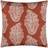 Paoletti Kalindi Paisley Complete Decoration Pillows Orange, Brown