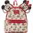 Loungefly Disney Hot Cocoa AOP Mini Backpack Black/Brown/Red One-Size