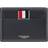 Thom Browne Navy Logo Card Holder - 415 NAVY