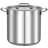 NutriChef Steel Stock Pot Quart with lid