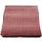 House Doctor Ruffle plaid dusty berry Blankets Red, Pink