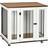 Pawhut Crate Furniture w/ Wheel for Medium Dogs 80x76.5cm