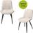 Home Source Diamond stitch fabric Kitchen Chair