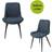 Home Source Diamond stitch fabric Kitchen Chair