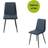 Home Source Straight stitch fabric Kitchen Chair