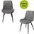 Home Source Diamond stitch fabric Kitchen Chair