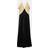 Toteme Draped dress black_bleached_sand