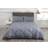 Rapport Balmoral Luxury King Set 2 Pintuck Duvet Cover Grey, Silver