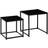 Homcom of 2 Nesting Table