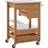 Premier Housewares Bamboo Four Trolley Table