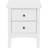 Core Products Como White Bedside Table 38x38cm