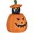 OutSunny 4' Inflatable Halloween Pumpkin Outdoor Decoration Waterproof LED Light